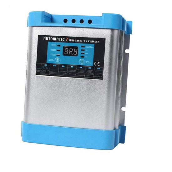 EBC2420-24V 20A 7 Aşamalı Şarj Modlu Çift Pil Çıkışlı Akü Şarj Cihazı EBC2420-24V 20A 7 Aşamalı Şarj Modlu Çift Pil Çıkışlı Akü Şarj Cihazı