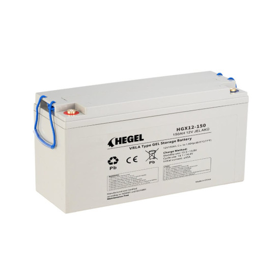 Hegel 150Ah 12V Jel Akü Hegel 150Ah 12V Jel Akü