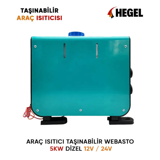 ARAÇ ISITICI TAŞINABİLİR WEBASTO 5KW DİZEL 12/24V ARAÇ ISITICI TAŞINABİLİR WEBASTO 5KW DİZEL 12/24V