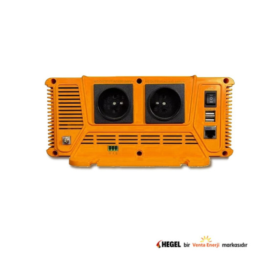 TAM SİNÜS İNVERTÖR 2000W 12V  LCD GÖSTERGELİ