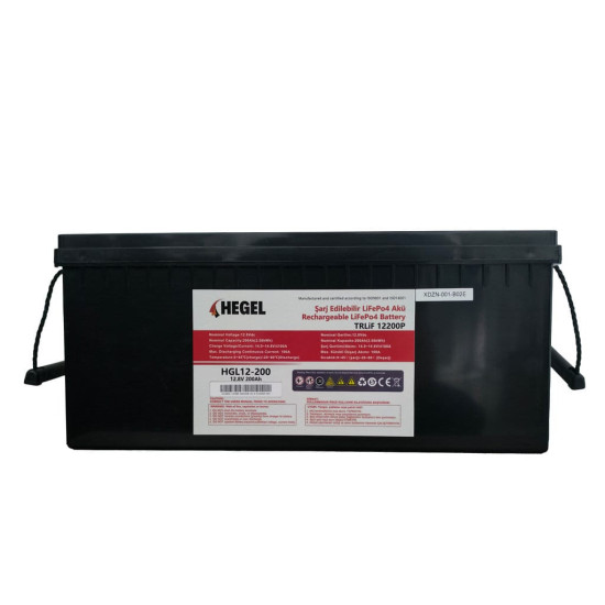 LİFEPO4 LİTYUM AKÜ 12.8V 200AH 2560Wh M8 LİFEPO4 LİTYUM AKÜ 12.8V 200AH 2560Wh M8