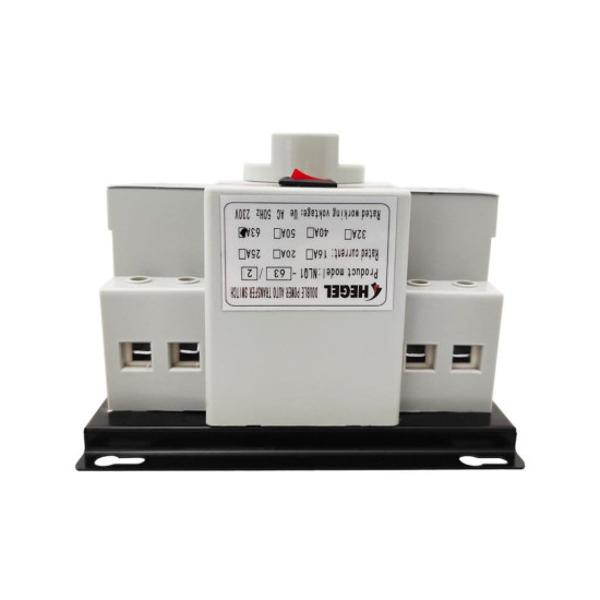 TRANSFER SWİTCH 2P 63A 220V-220V TRANSFER SWİTCH 2P 63A 220V-220V